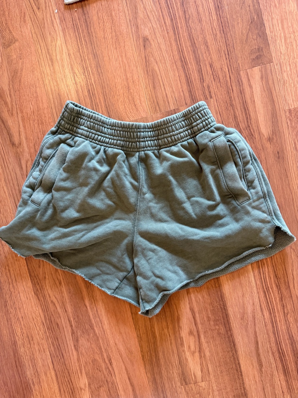 Aerie Army Green Lounge Shorts Size XS